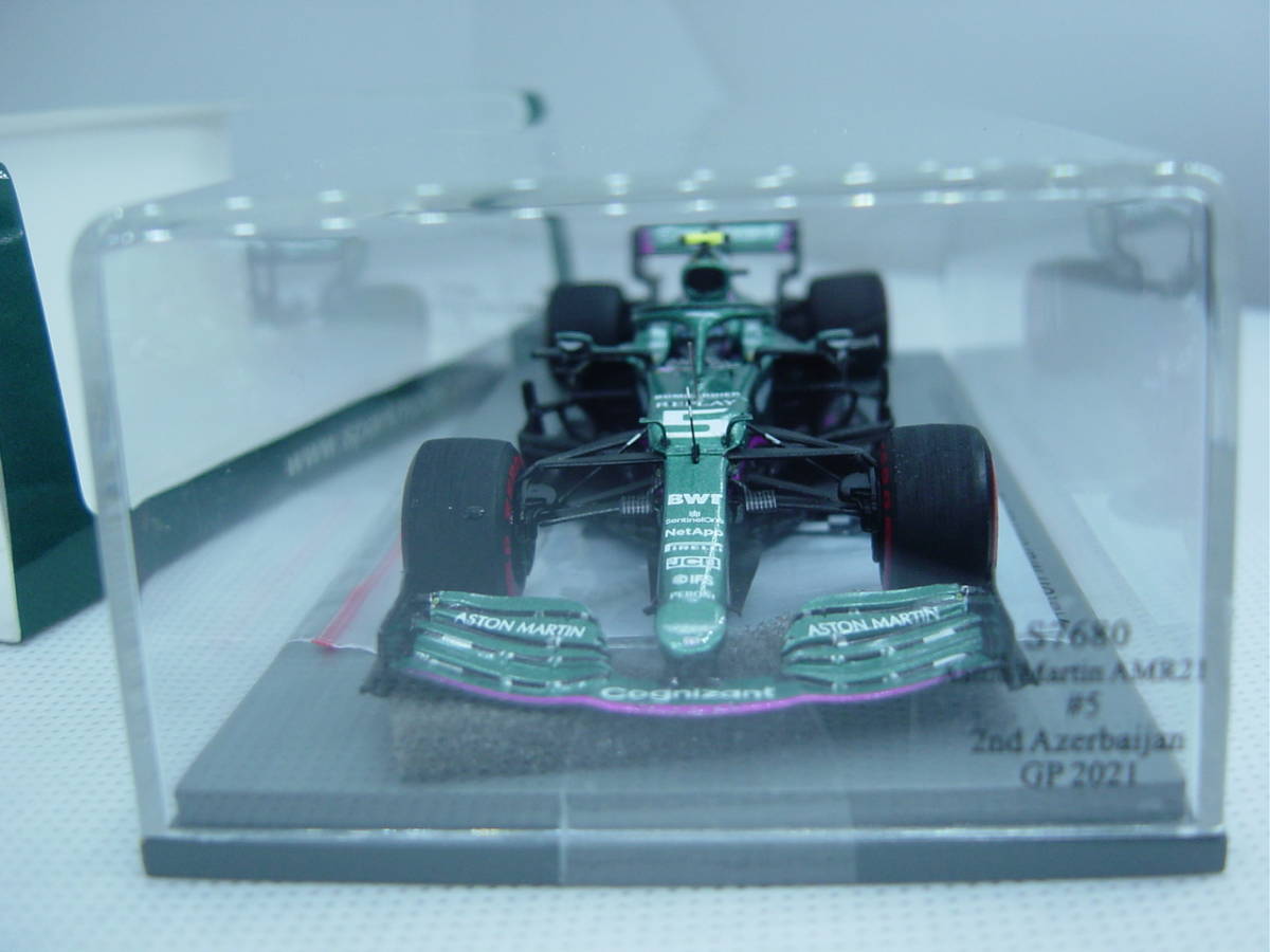 spark 1/43 Aston Martin AMR21 2nd Azerbaijan GP 2021 #5 S spark 1/43 Aston Martin AMR21 2nd Azerbaijan GP 2021 #5 S