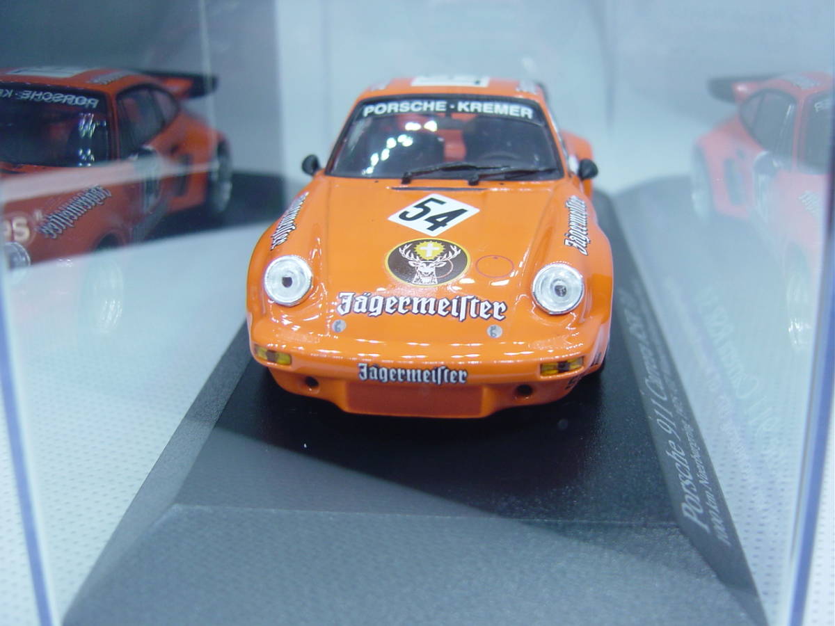 送料350円～ MINICHAMPS 1/43 Posche 911 Carrera RSR 3.0 ADAC 1000km Nurburgring 1975 GT Winners #54 Kelleners/Heyer/Wollek_画像4