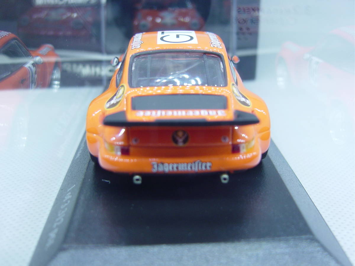 送料350円～ MINICHAMPS 1/43 Posche 911 Carrera RSR 3.0 ADAC 1000km Nurburgring 1975 GT Winners #54 Kelleners/Heyer/Wollek_画像6