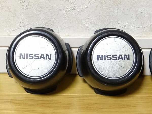 希少 ビンテージ 日産 NISSAN 純正 センターキャップ 4個 外径95ｍｍ 旧車 街道レーサー レトロ 当時物_画像4