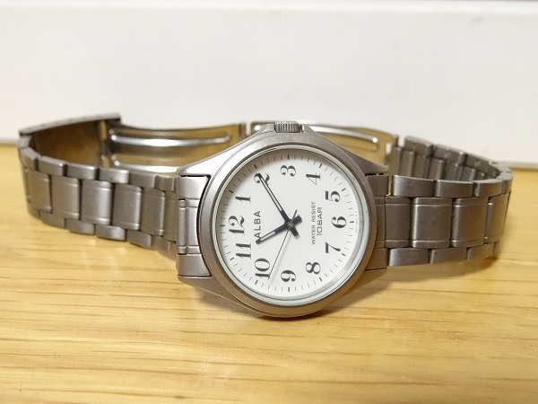 希少 ビンテージ セイコー アルバ チタン SEIKO ALBA TITANIUM 希少 ビンテージ セイコー アルバ チタン SEIKO ALBA TITANIUM