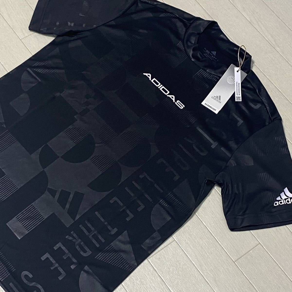 新品☆アディダス ゴルフ グラフィック エンボスプリント 吸汗速乾