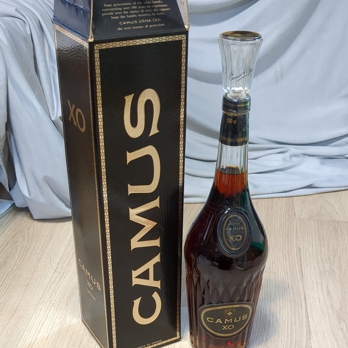 【古酒】 CAMUS XO カミュオールドボトル1000ml未開栓未開封