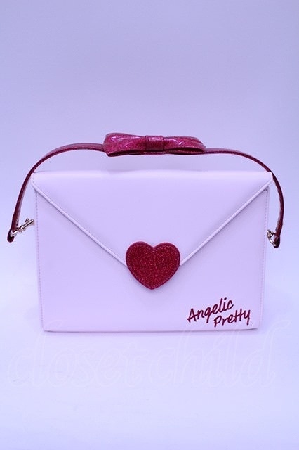 Angelic Pretty Lovely Love Letterショルダーバッグ 23-07-12-014y-1-BG-AP-L-SZ-ZY