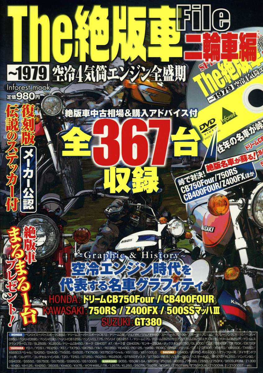 The絶版車File二輪車編６０年代～７０年代の全３６７台収録復刻版