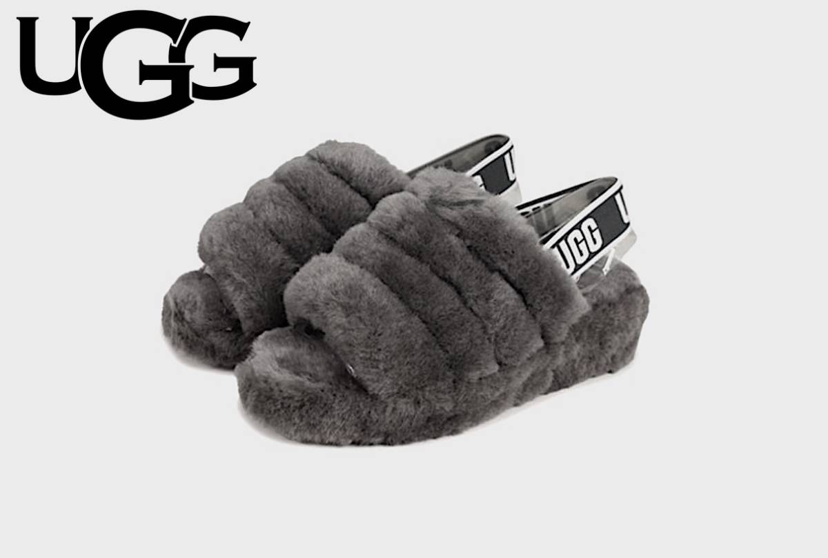 US購入 定価 もこもこファー .5cm/UGG アグ フラッフ イヤー
