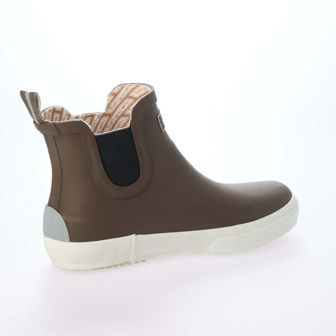メンズレインブーツ　レインシューズ　長靴　雨靴　天然ゴム素材　新品『20088-BRN-250』25.0cm　在庫一掃セール