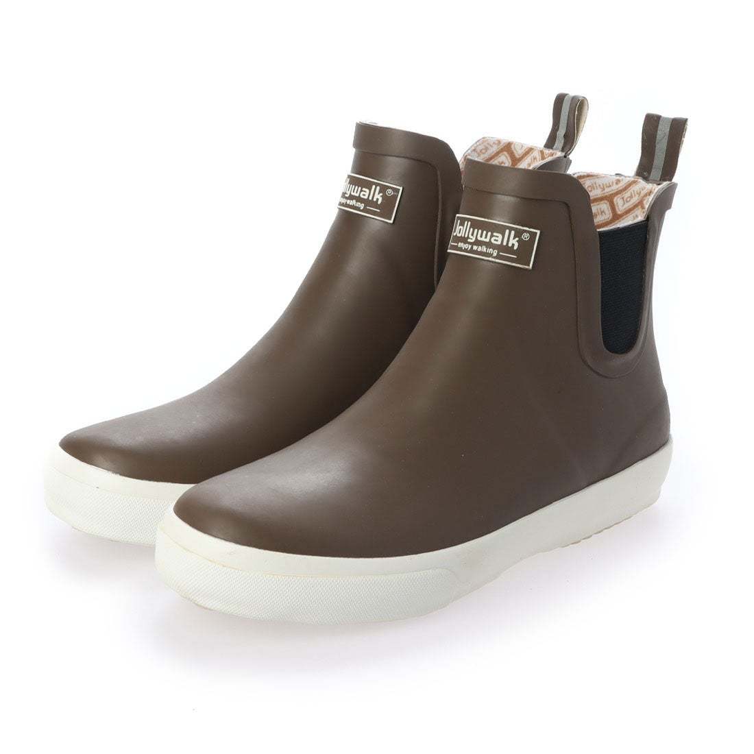  men's rain boots rain shoes boots rain shoes natural rubber material new goods [20088-BRN-275]27.5cm stock one . sale 