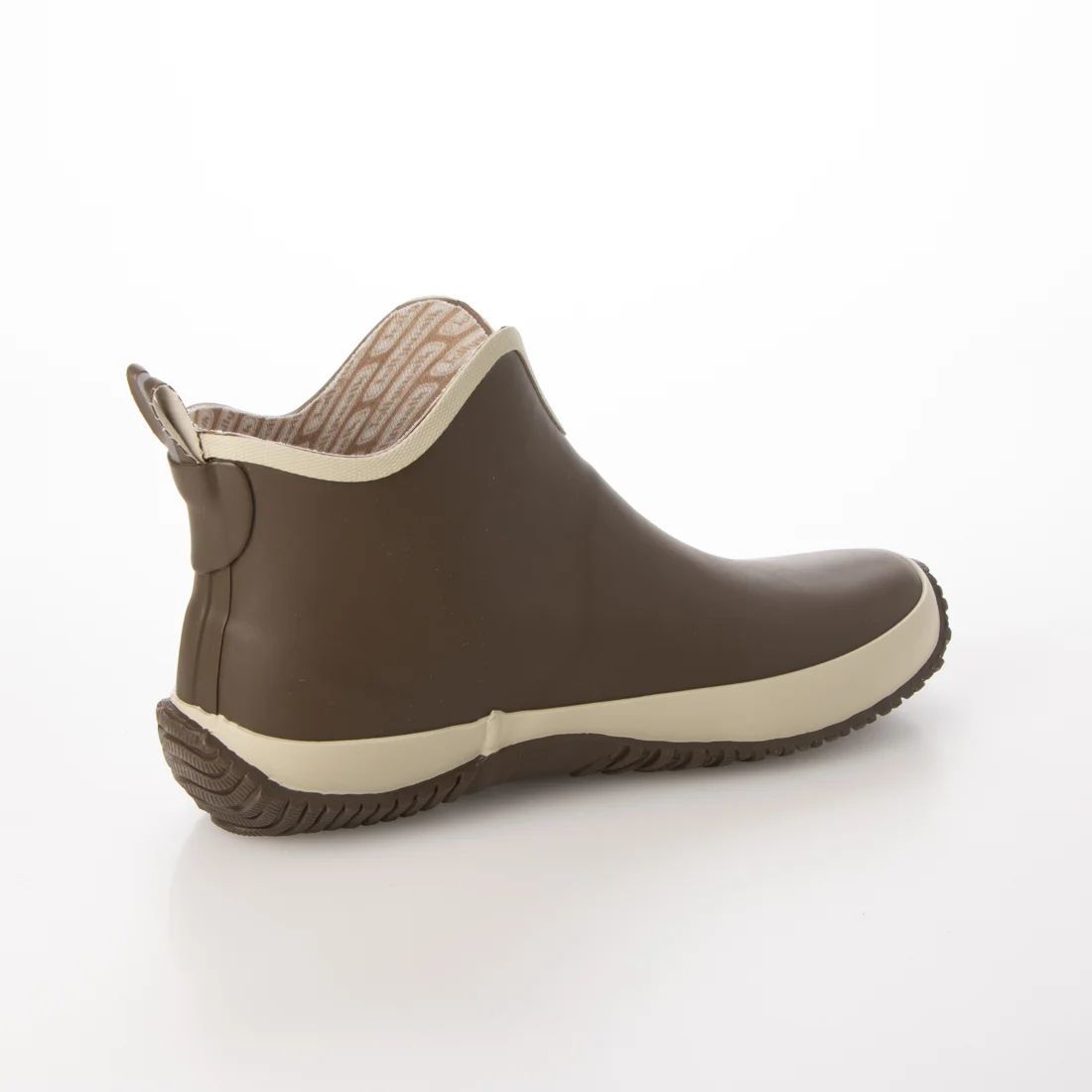 メンズレインブーツ　レインシューズ　長靴　雨靴　天然ゴム素材　新品『20089-brn-280』28.0cm　在庫一掃セール