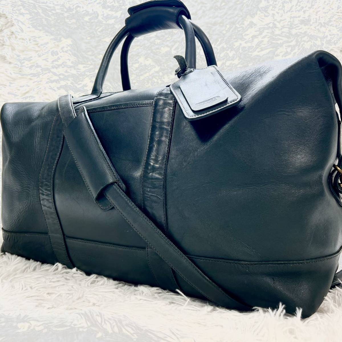 1円 カラー COACH オールドコーチ ボストンバッグ ハンド ショルダー