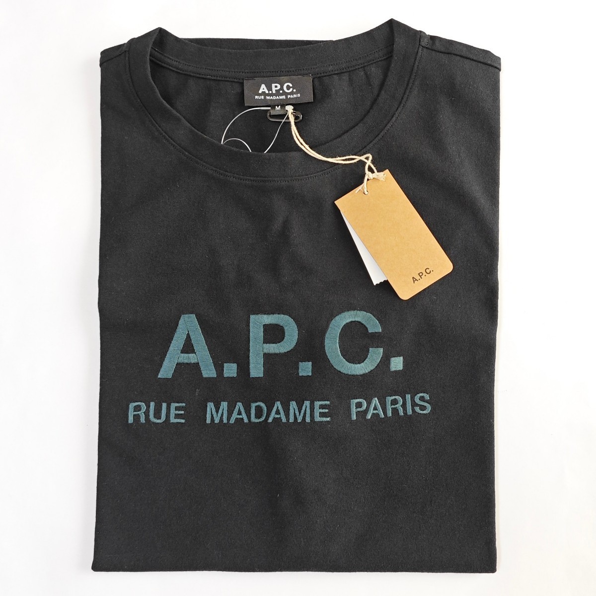 春新作の A.P.C 新作 別注 国内正規品 Mサイズ ブラック メンズ APC