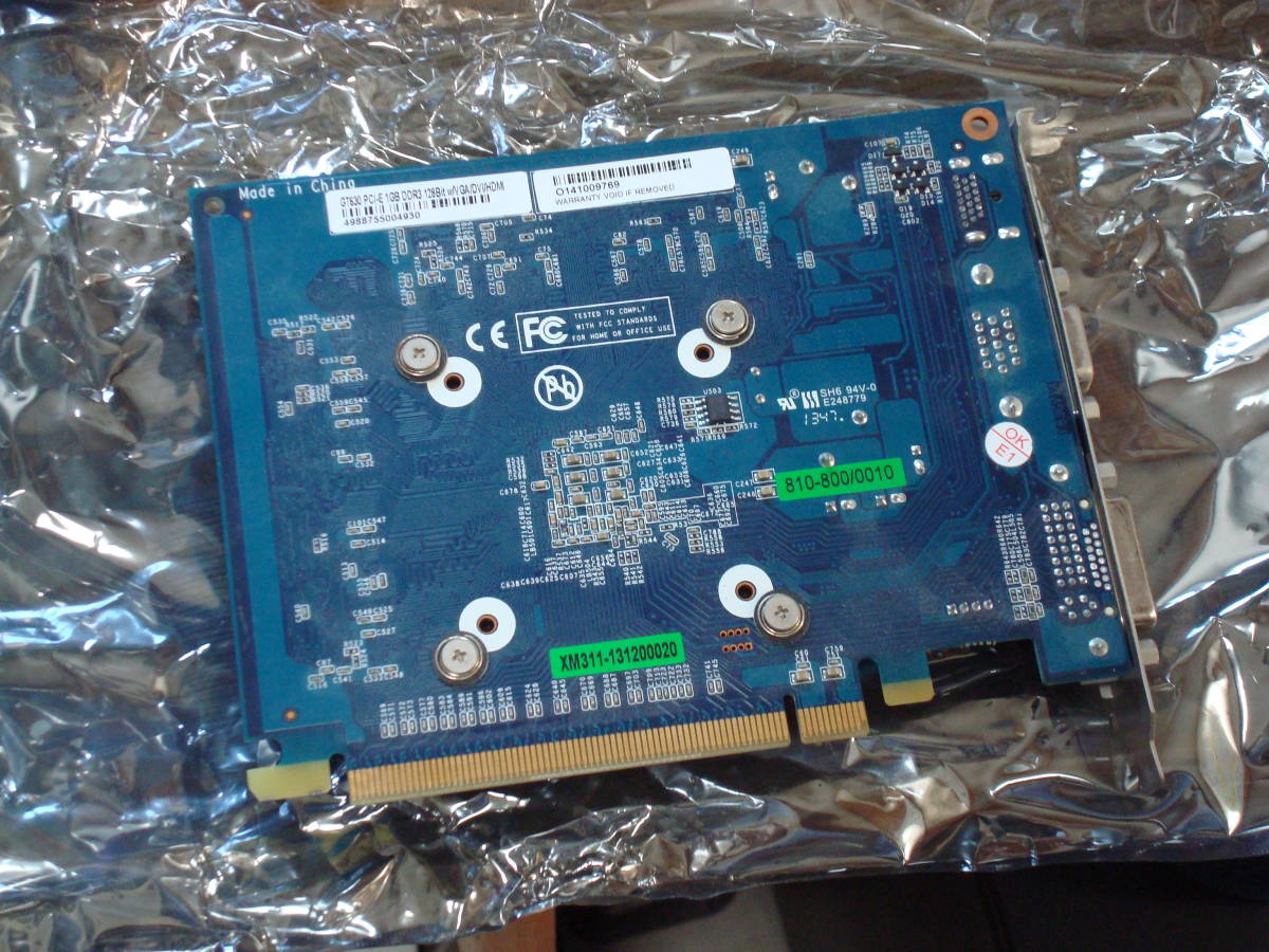 NVIDIA GeForce GT630 PCI-E 1GB DDR3 128bit 完動品 送料無料
