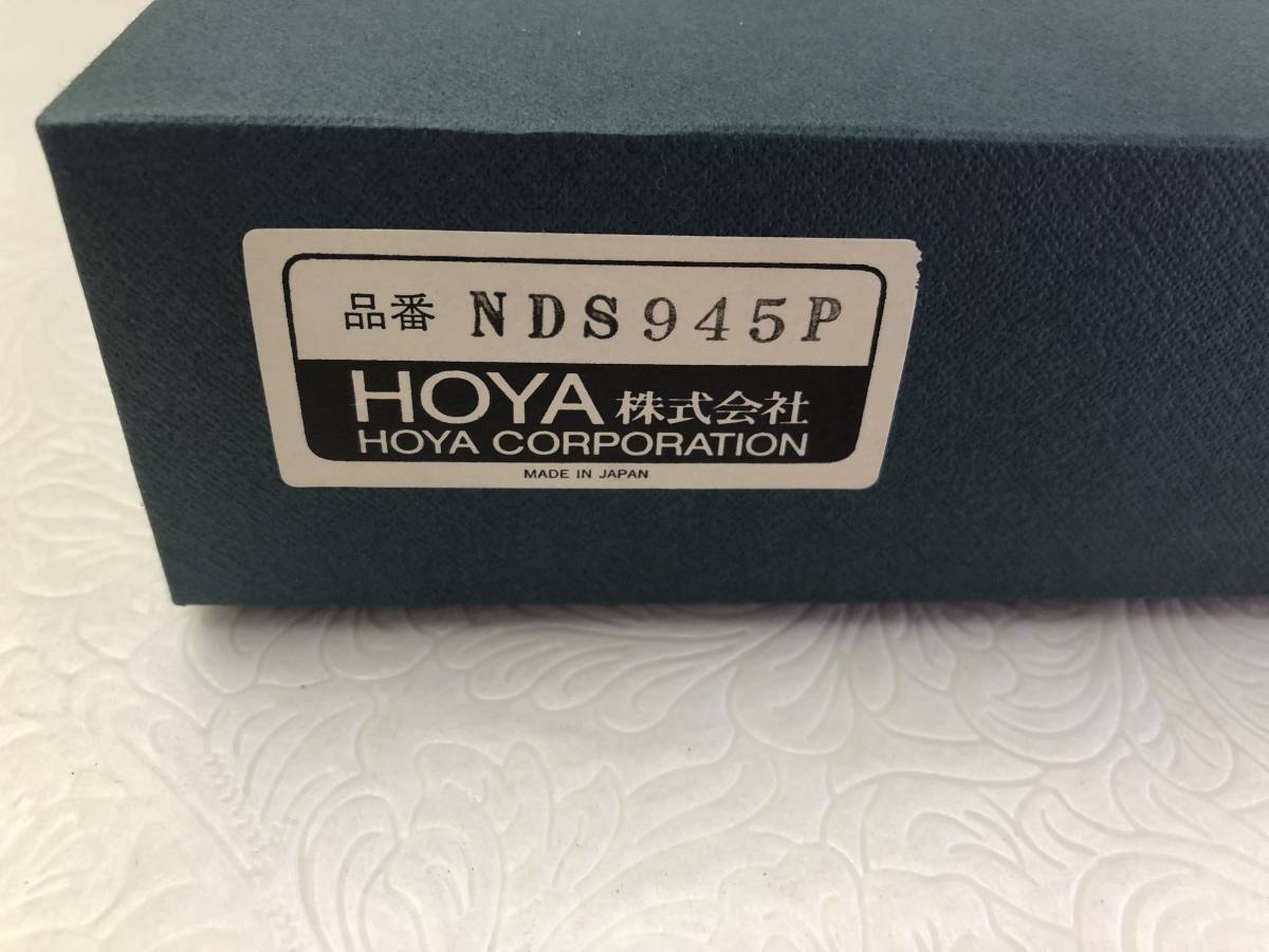 ◆HOYA CRYSTAL　クリスタルガラス　中皿　5客セット◆　未使用品_画像5