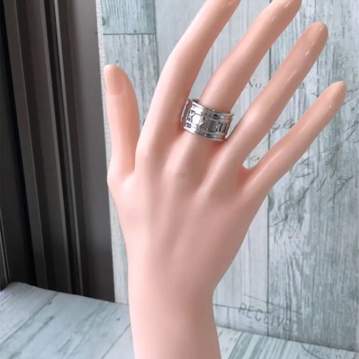 極美品 新品仕上げ Tiffany ティファニー アトラスリング 11 5号 極美品 新品仕上げ Tiffany ティファニー アトラスリング 11 5号
