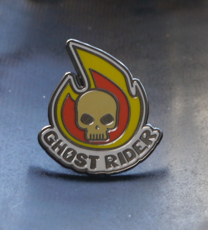 新品　ゴーストライダー　ピンブローチ　ピンバッジ　ピンズ　Ghost Rider_画像2