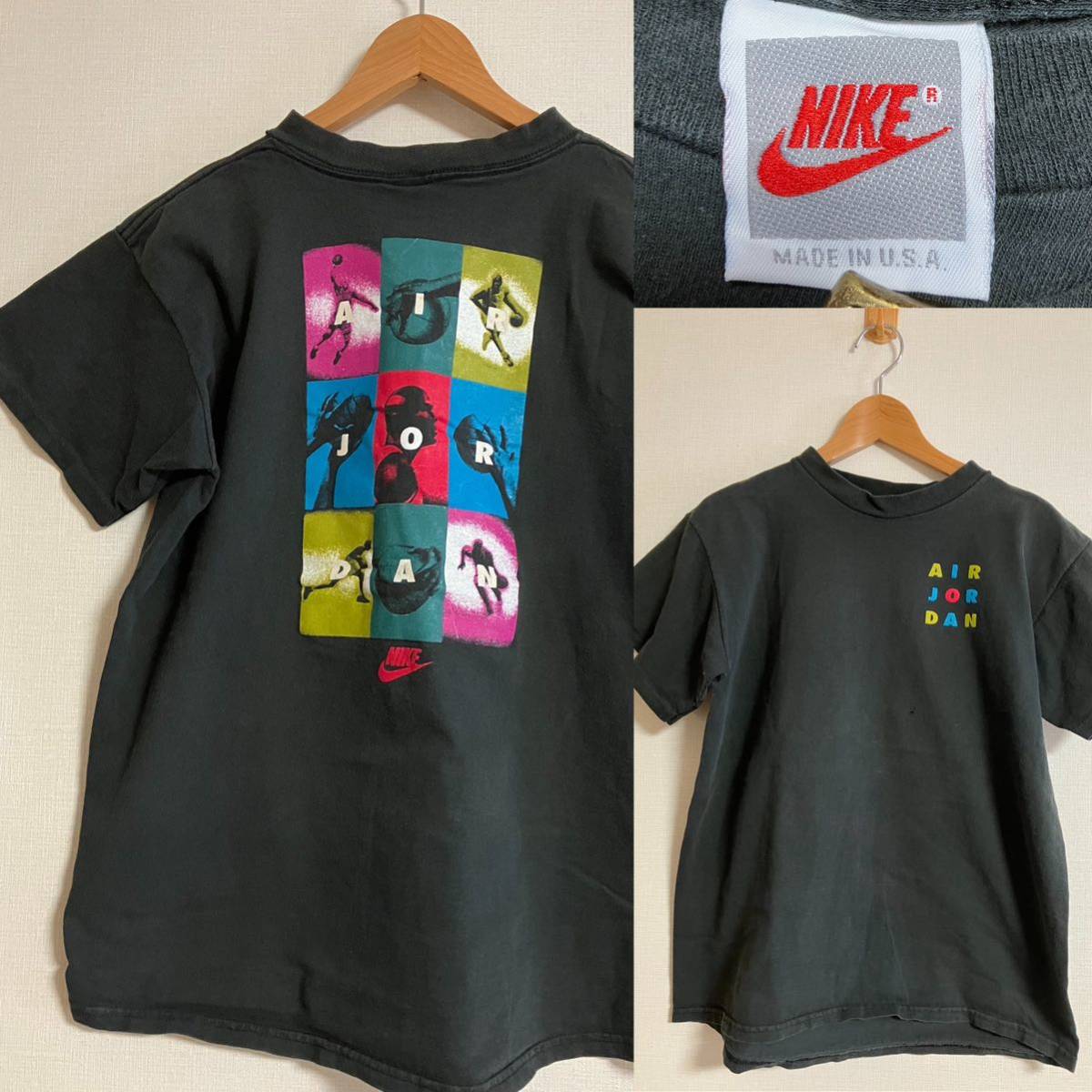 1990's USA製 ビンテージ NIKE 銀タグ マイケル ジョーダン T 1990's USA製 ビンテージ NIKE 銀タグ マイケル ジョーダン T