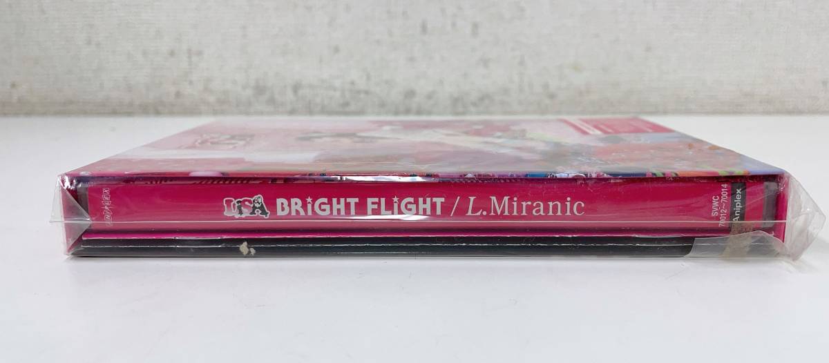 【BRiGHT FLiGHT/L.Miranic（完全数量生産限定盤 CD+DVD）LiSA】リサ/アニメソング/A57-382_画像4