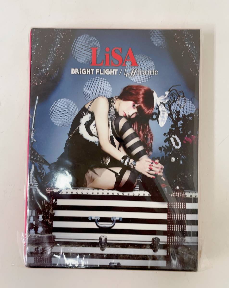 【BRiGHT FLiGHT/L.Miranic（完全数量生産限定盤 CD+DVD）LiSA】リサ/アニメソング/A57-382_画像3