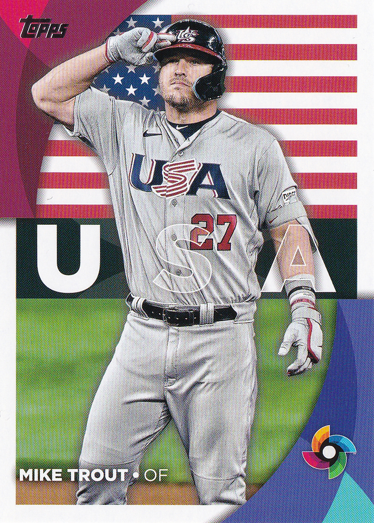 トラウト/Mike Trout】2023 Topps Series 2 Baseball WBC | JChere雅虎