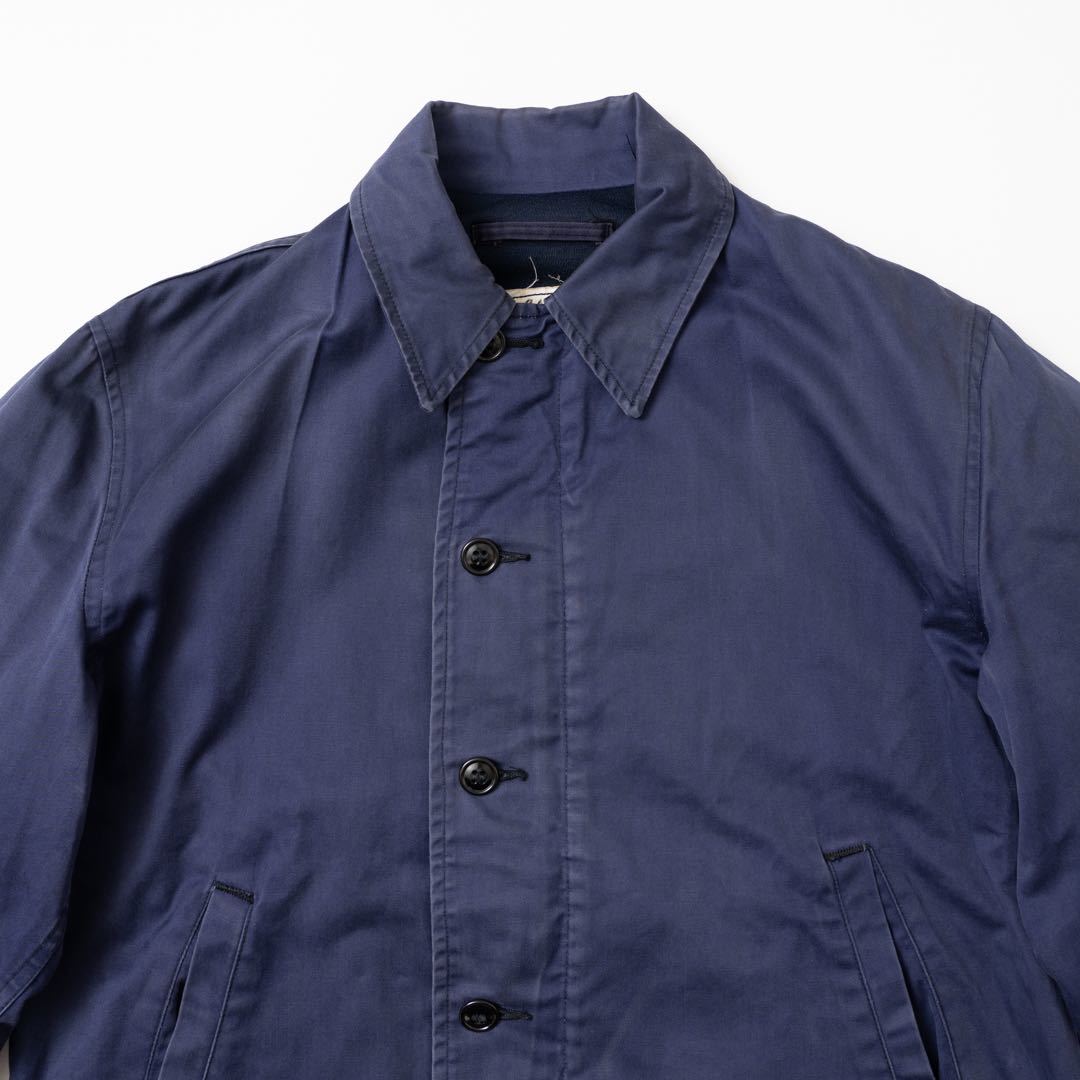 初期型 米軍実物 US NAVY ユーティリティジャケット デッキジャケット 60's USN アメリカ軍 サブマリン UTILITY JACKET DECK VINTAGE A-2_画像4