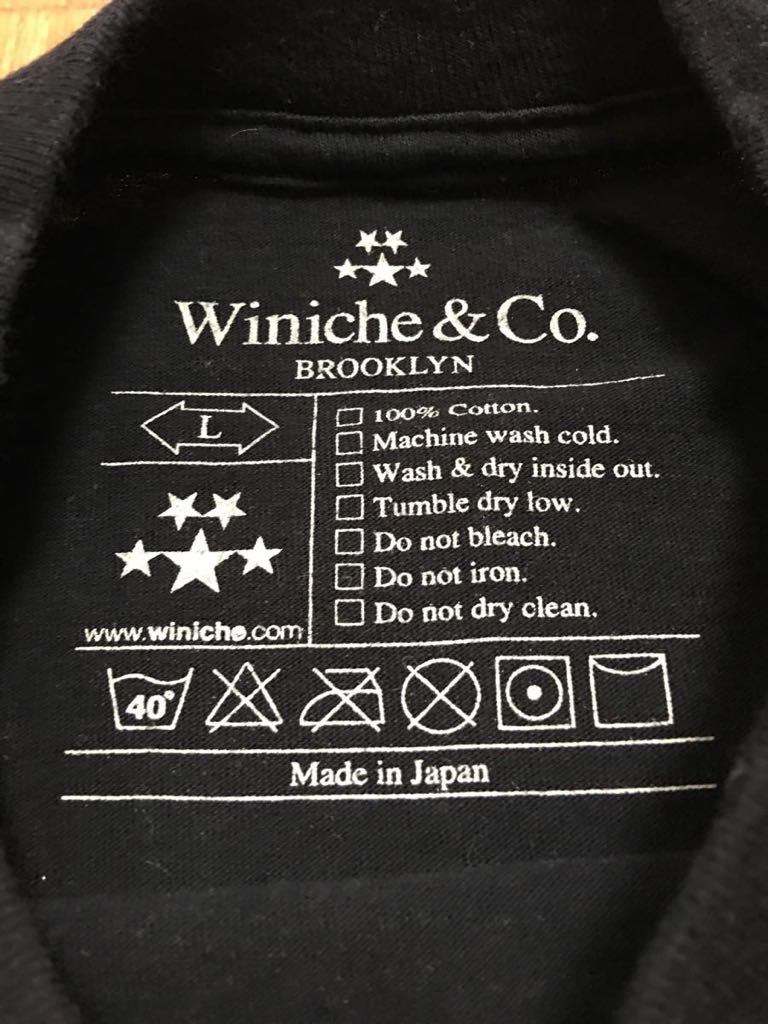 【美品】 Winiche&Co 1st Birthday Flavor Tシャツ Lサイズ 1周年 New York City Brooklyn supreme Tiffany＆Co._画像4