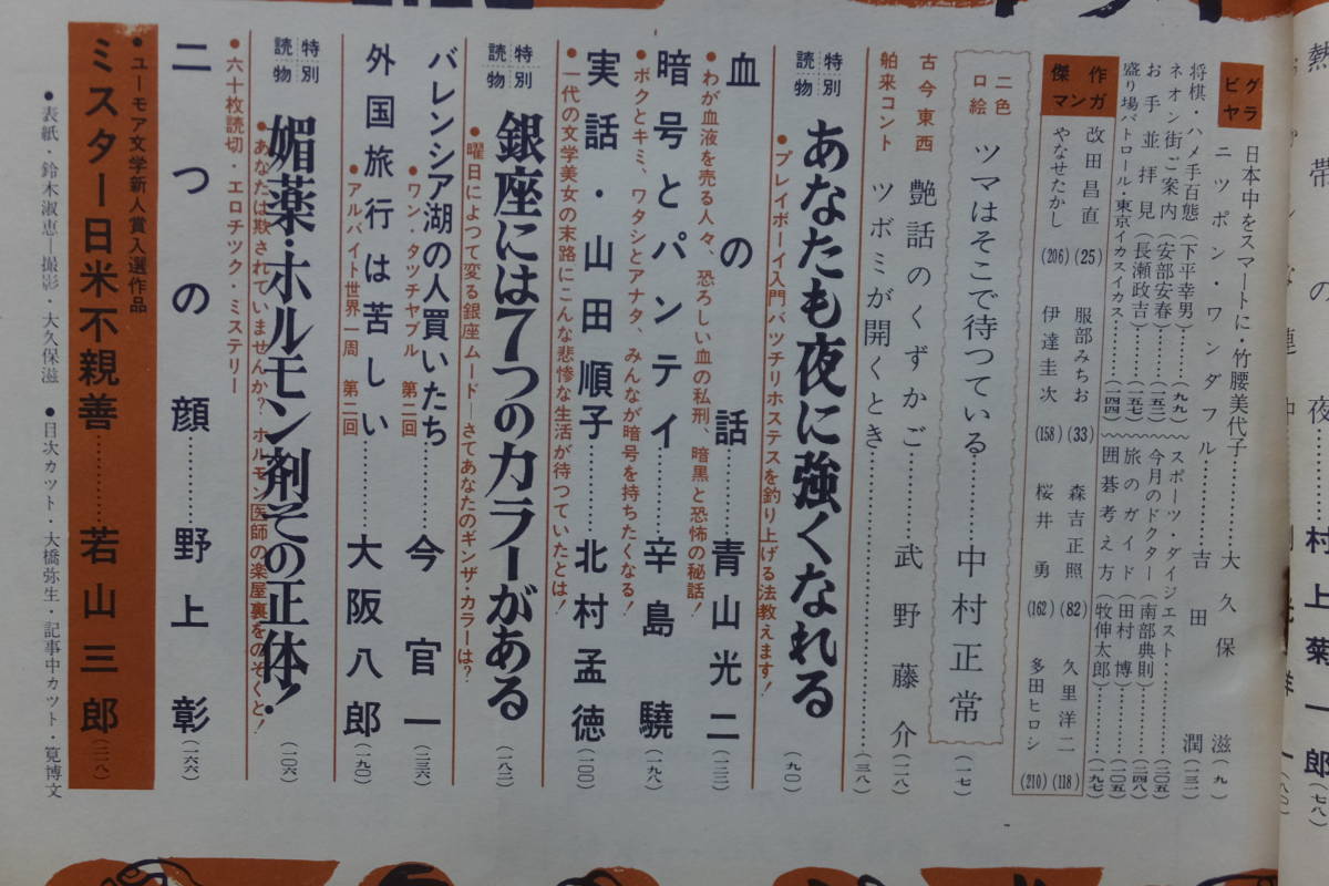 『笑の泉』木山捷平 大川博 黒沼健 村上菊一郎 久里洋二 青山光二 若山三郎 野上彰 松村達雄 楠本憲吉 山田順子 竹腰美代子 寺崎浩 今官一_画像3