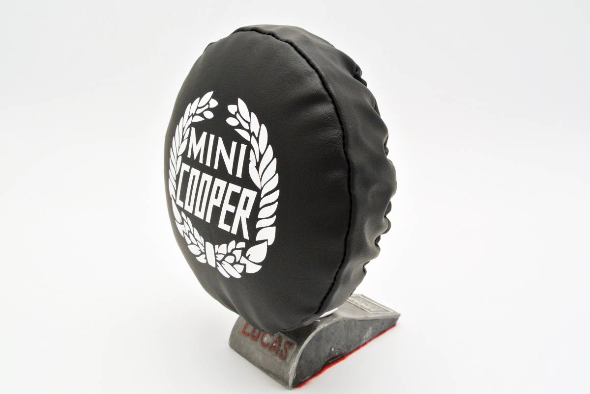  Mini Cooper with logo foglamp cover (6 -inch for )[ single goods ]BMC/ Mini /LUCAS/COOPER/ Britain car / Lucas ①