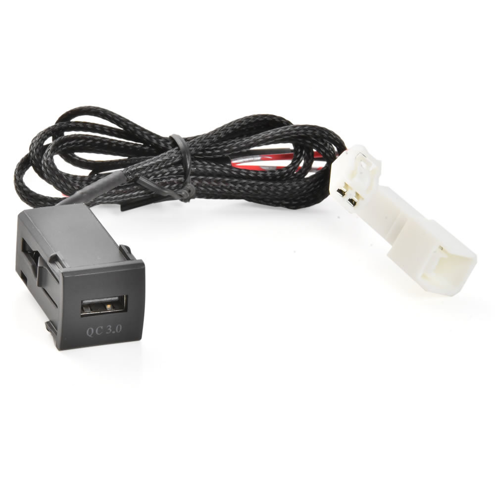 MR52S MR92S ハスラー 急速充電USBポート 増設キット クイックチャージ QC3.0 品番U13_画像1
