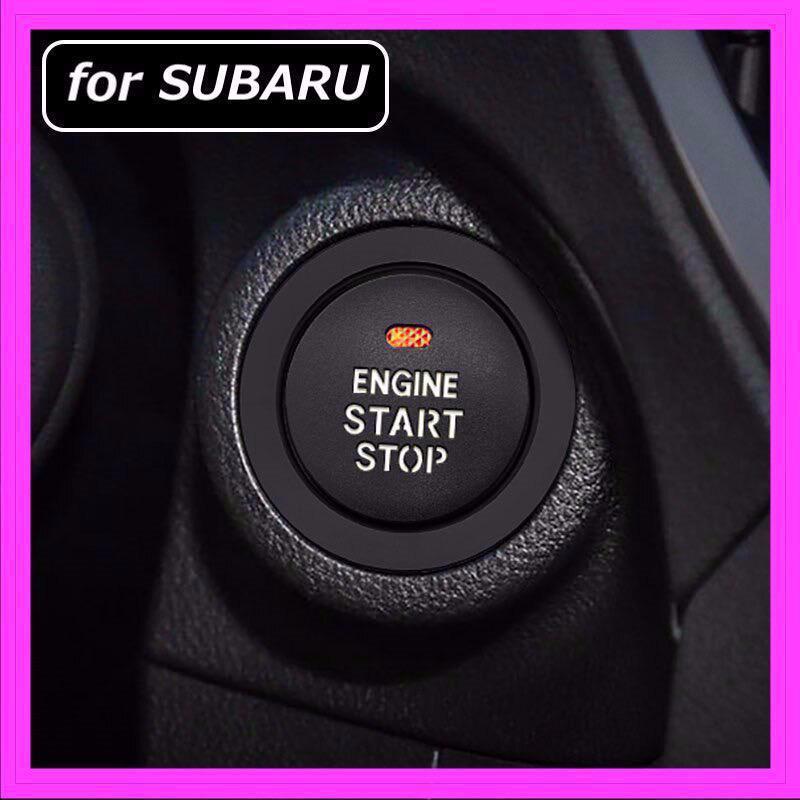 ◇送料無料◇SUBARU◇エンジンスタートボタンリング◇ブラック◇スバル◇ステッカー◇