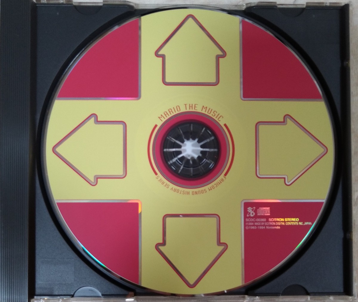 ファミコン サウンドヒストリー シリーズ マリオ ザ ミュージック 旧規格国内盤中古CD Famicom Sound History Series Mario The Music_画像3