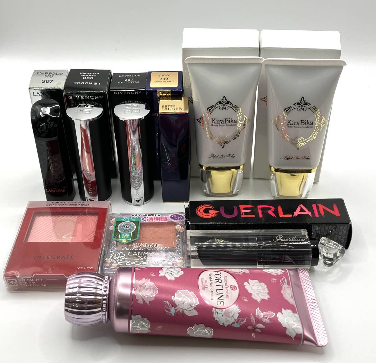 KM0163】化粧品10点セット GIVENCHY ジバンシー ESTEE LANCOME