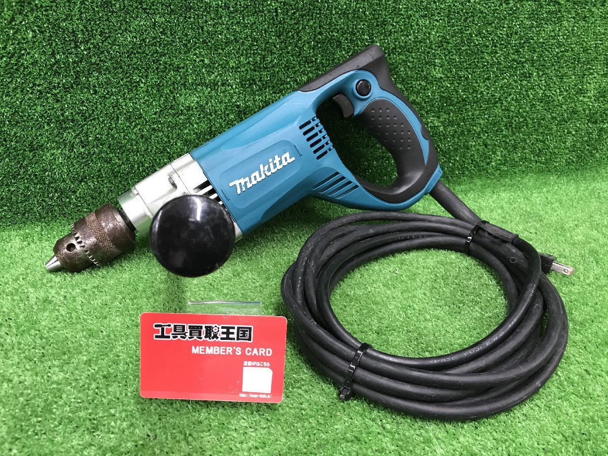 【中古品】★makita(マキタ) 13㎜電気ドリル ブレーキ付(鉄工13㎜ 木工30㎜) 6305A/ITK2R92M9HP6