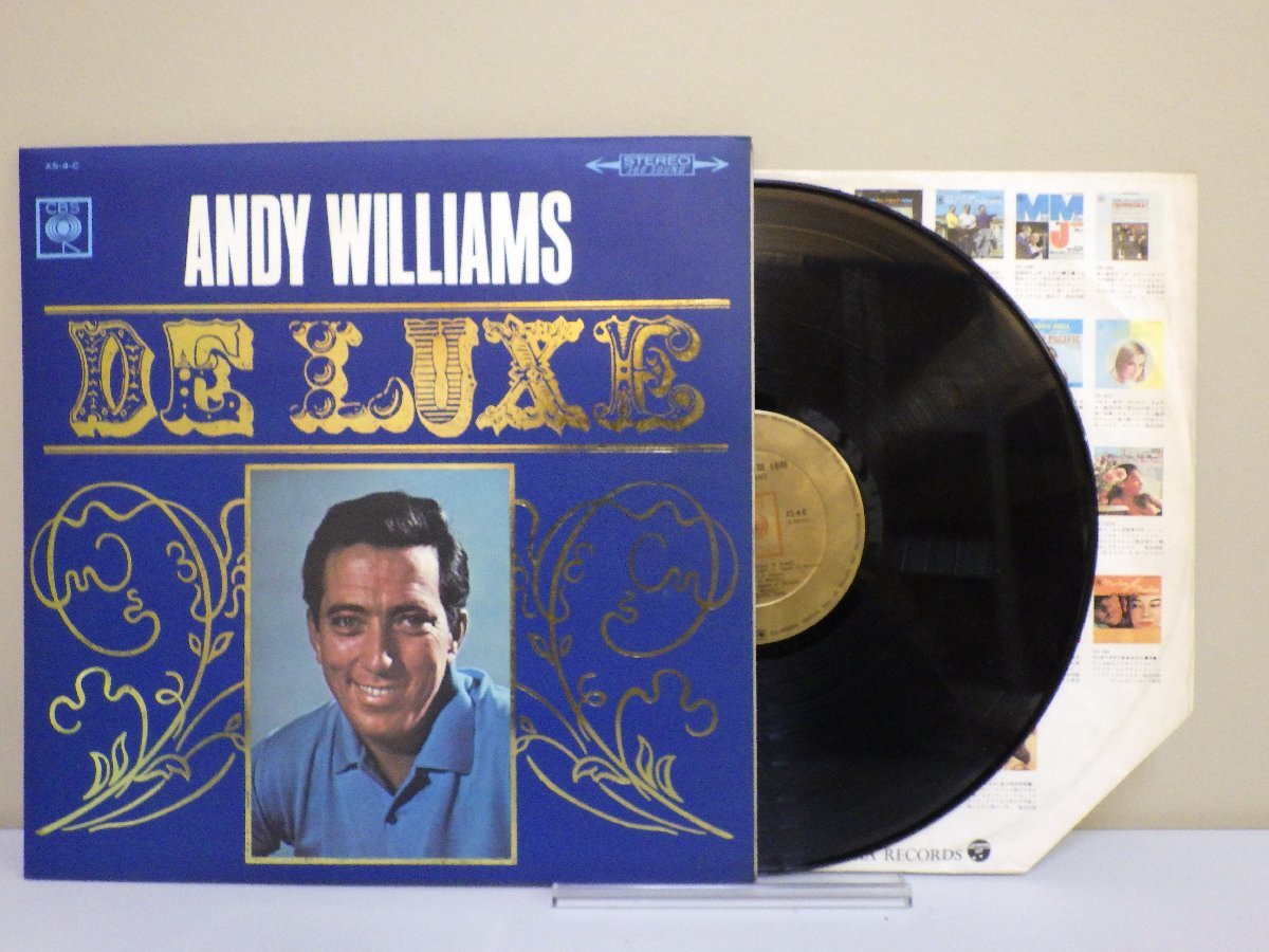 LP レコード ANDY WILLIAMS アンディ ウィリアムス ANDY WILLIAMS DELUXE デラックス 【E-】 M3484J_画像1