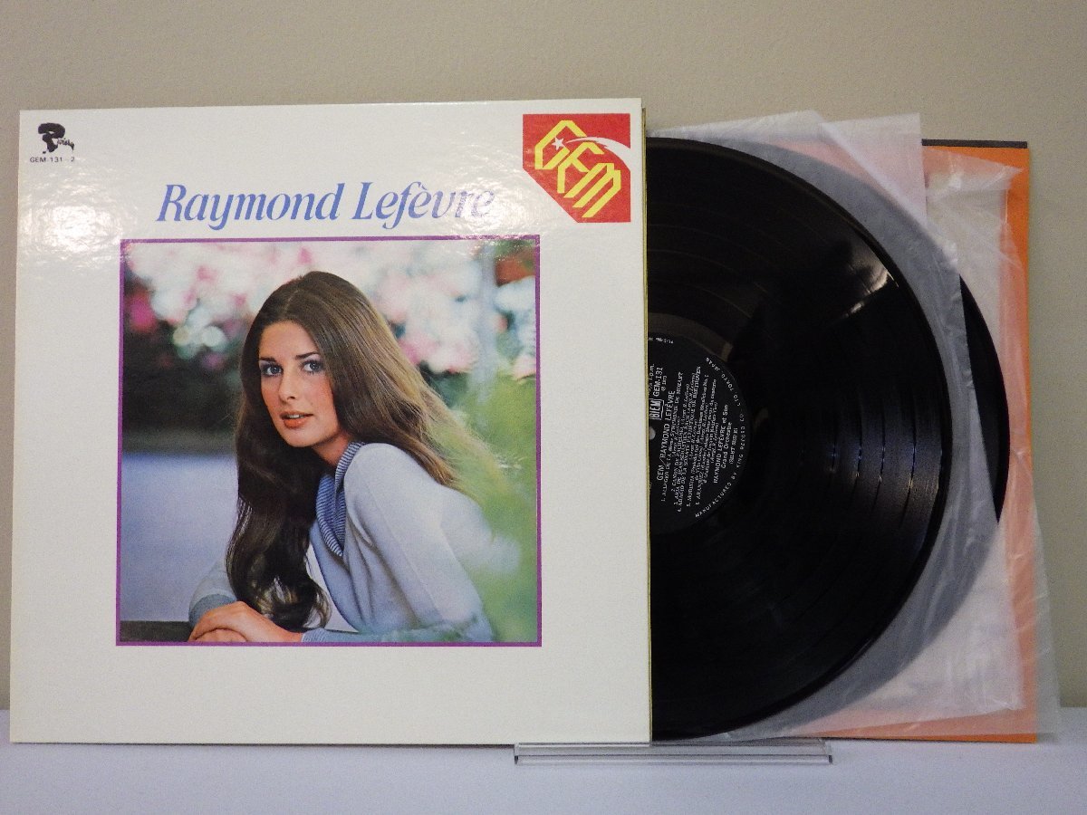 LP レコード 2枚組 RAYMOND LEFEVRE レイモン ルフェーブル ふたりの天使 愛の休日 他 【E+】 M3628E_画像1