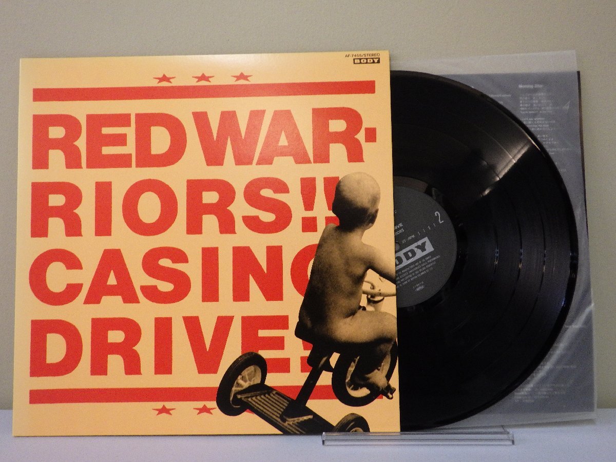 LP レコード RED WARRIORS レッド ウォーリアーズ CASINO DRIVE 【E+】 M3656E_画像1