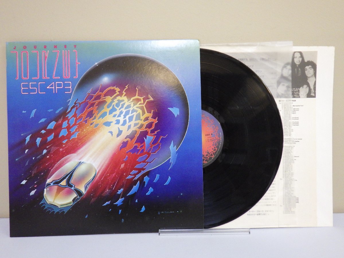 LP レコード JOURNEY ジャーニー ESCAPE エスケイプ 【E+】 M4061W_画像1