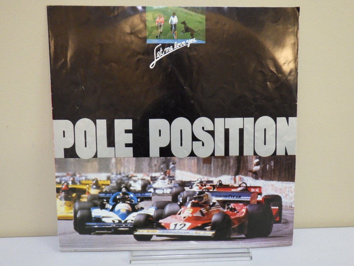 LP レコード POLE POSITION ポール ポジション F1 GP Let Me Love You オリジナル サウンド トラック 【E+】 M4066Wの画像3