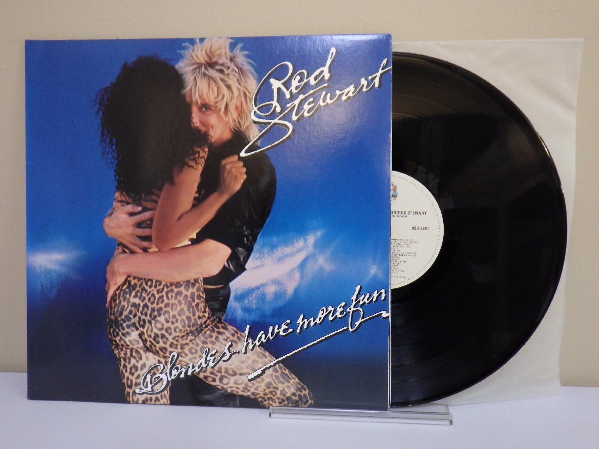 LP レコード Rod Stewart ロッド スチュワート Blondes Have More Fun スーパースターはブロンドがお好き 【E+】 M4215J_画像1