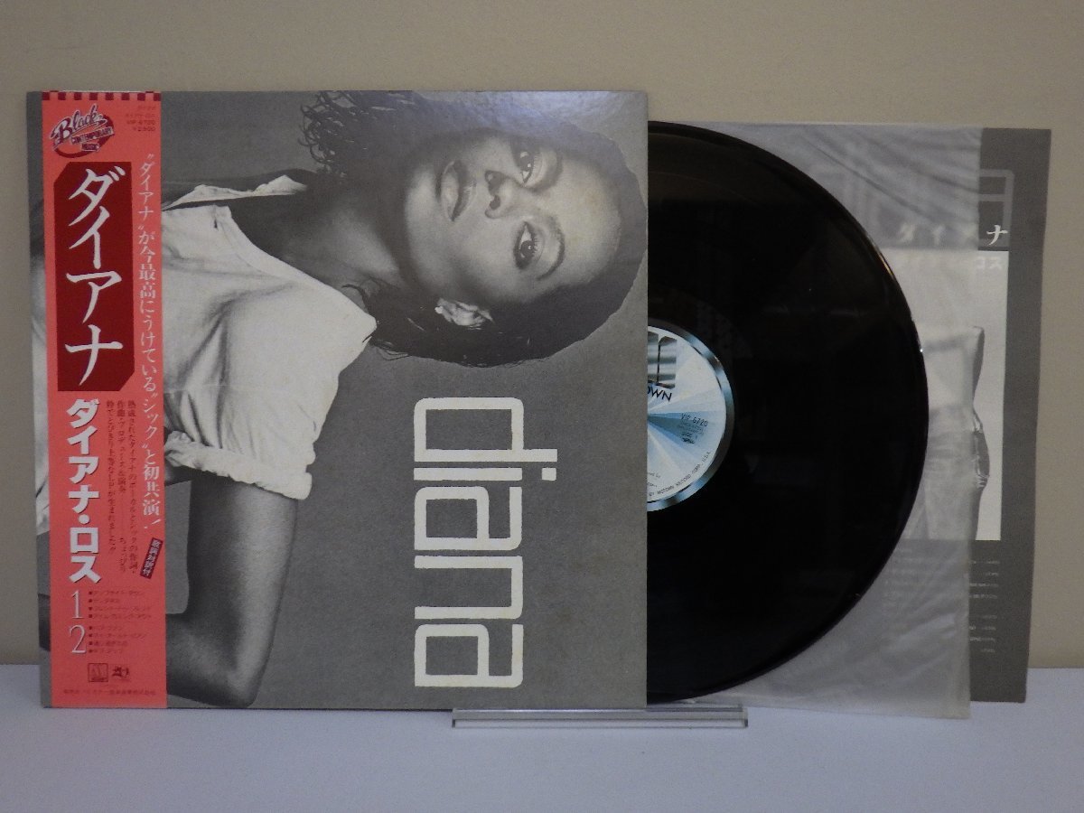 LP レコード 帯 Diana Ross ダイアナ ロス Diana ダイアナ 【E+】 D14966J