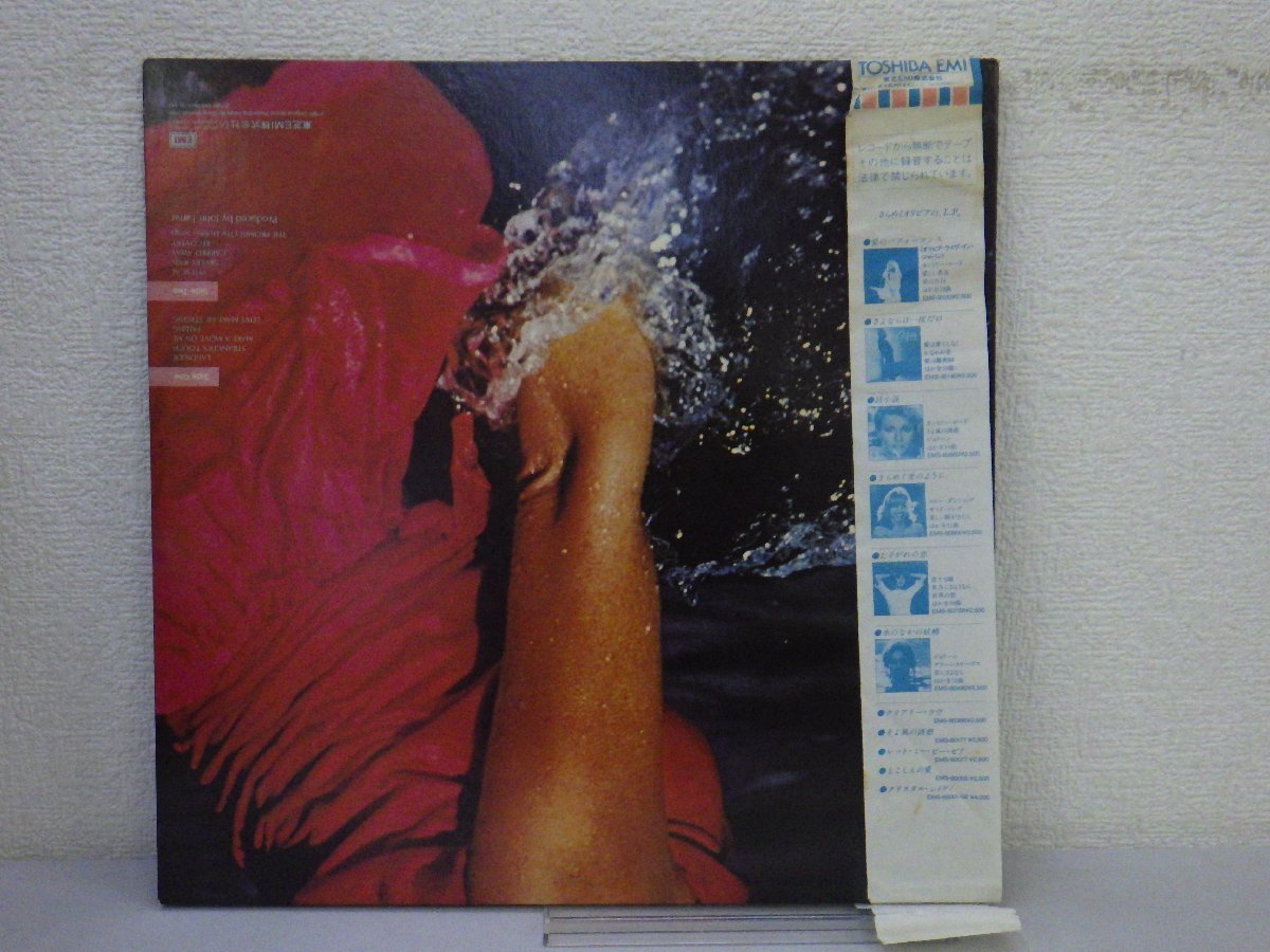 LP レコード 帯 OLIVIA NEWTON JOHN オリビア ニュートン ジョン PHYSICAL 虹色の扉 【E+】 E9864L_画像2