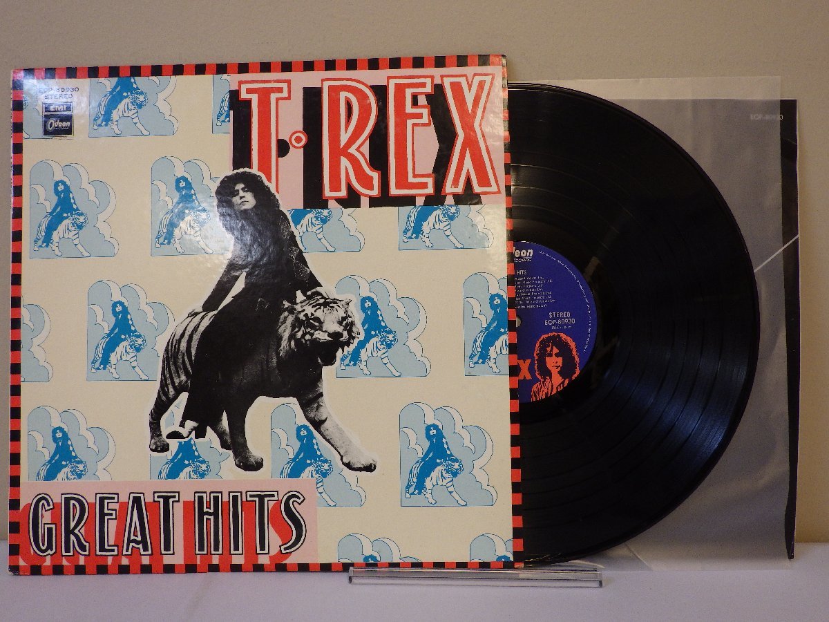 LP レコード T REX T レックス GREAT HITS 【VG+】 D15105E_画像1