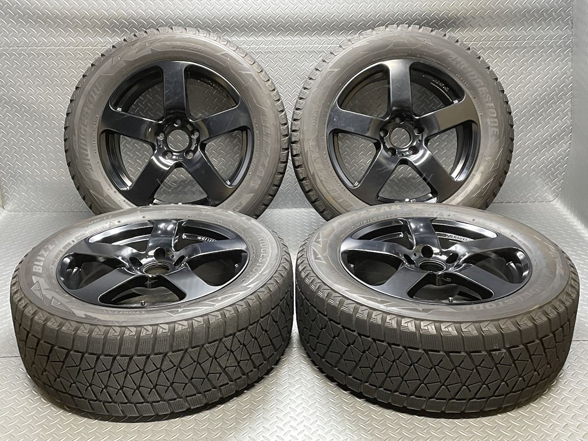 【中古】X5(E70/F15) X6（F16)等 ブリヂストン ブリザックDM-V2 255/55R18 SPORTTECHNIC 18×8J+45 5穴120 スポーツテクニック (23060173)$_画像1