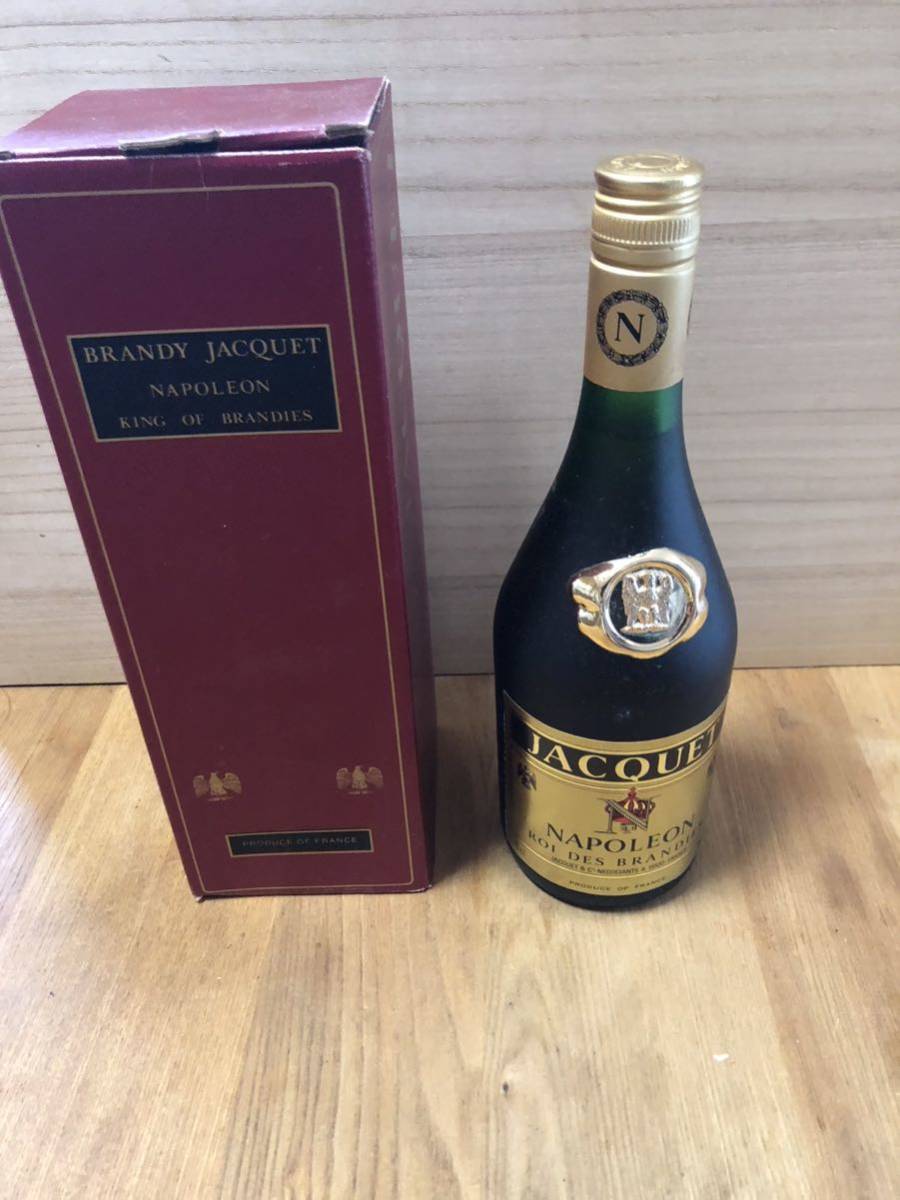 ⑪【箱付き 未開栓】JACQUET NAPOLEON ジャックエ ナポレオン BRANDY 700ml 40%_画像1