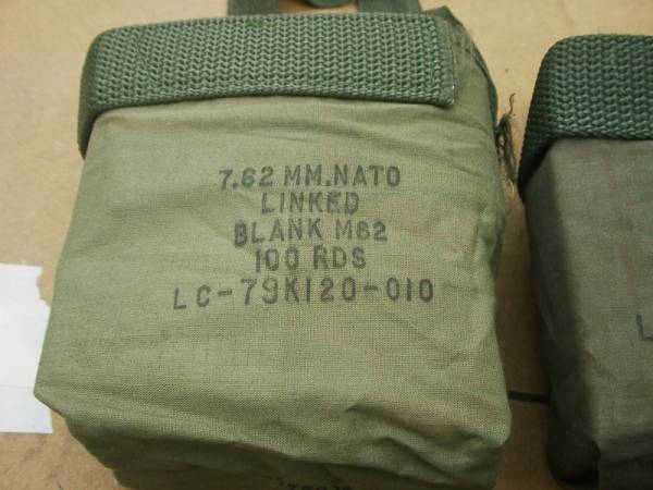 アメリカ軍　実物　M62　M80　USA　バンダリア　ポーチ1ポケ_画像2