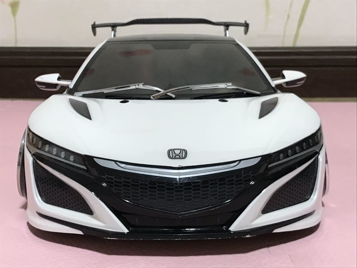 送料無料　1/10 ホンダ　NSX GTウィング付き　ラジコンボディ　タミヤ TAMIYA HONDA