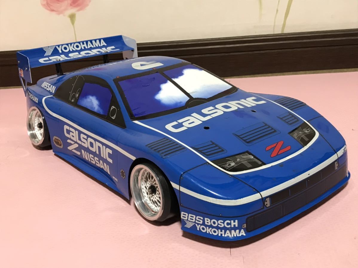 送料無料　1/10 日産 フェアレディZ Z32 IMSA GTO カルソニック レーシングカー タミヤ TAMIYA NISSAN FAIRLADYZ CALSONIC RACING 当時物_画像1