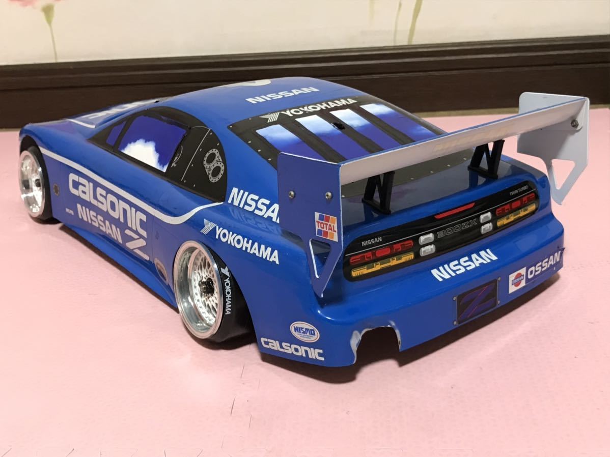 送料無料　1/10 日産 フェアレディZ Z32 IMSA GTO カルソニック レーシングカー タミヤ TAMIYA NISSAN FAIRLADYZ CALSONIC RACING 当時物_画像3