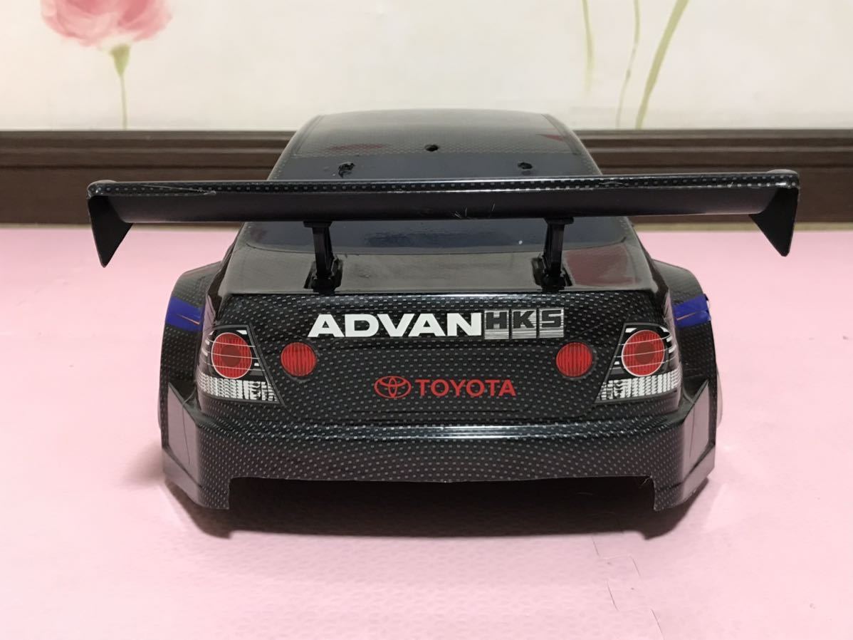 送料無料　1/10 トヨタ　アルテッツァ　HKS　レーシングカー　未走行　ラジコンボディ　タミヤ TAMIYA TOYOTA ALTEZZA RACING CAR_画像4