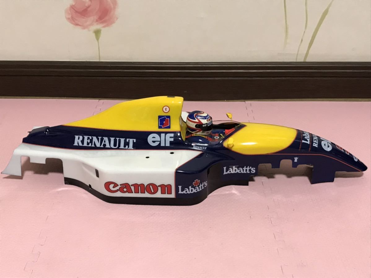 送料無料　1/8 ウィリアムズ ルノー フォーミュラカー　塗装済　未走行　ラジコンボディ　京商 KYOSHO WILLIAMS RENAULT F1 FORMULAR