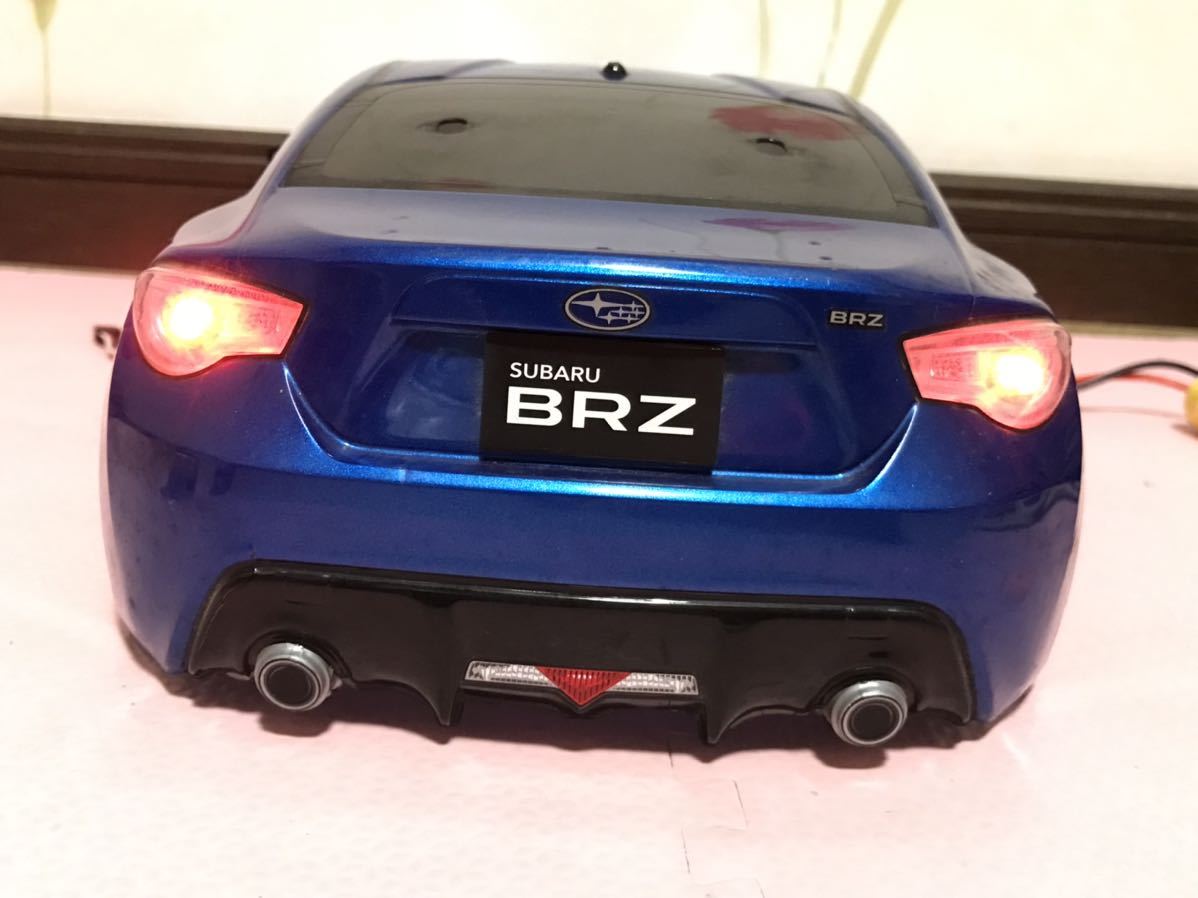 送料無料 1/10 スバル BRZ LED付き ラジコンボディ タミヤ TAMIYA SUBARUの画像5